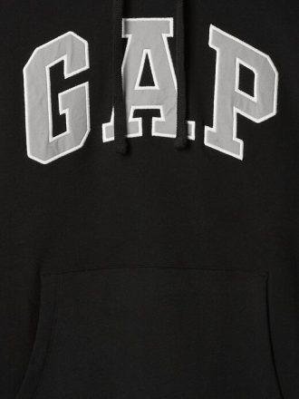 Felpa con cappuccio VintageSoft Arch Logo per adulti