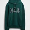 Felpa con cappuccio VintageSoft Arch Logo per adulti