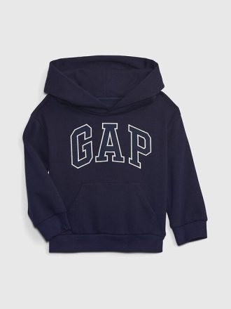 Felpa con cappuccio VintageSoft Arch Logo per neonati e bambini