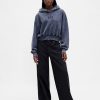 Felpa con cappuccio VintageSoft Crop Logo Felpa con cappuccio VintageSoft Crop Logo