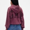 Felpa con cappuccio VintageSoft Crop Logo Felpa con cappuccio VintageSoft Crop Logo