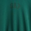 Felpa con cappuccio VintageSoft Crop Logo