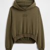 Felpa con cappuccio VintageSoft Crop Logo Felpa con cappuccio VintageSoft Crop Logo
