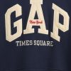Felpa con cappuccio VintageSoft NYC Times Square per bambini Felpa con cappuccio VintageSoft NYC Times Square per bambini