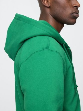 Felpa con cappuccio VintageSoft Zip per adulti