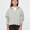 Felpa con cappuccio VintageSoft Zip per bambini Felpa con cappuccio VintageSoft Zip per bambini