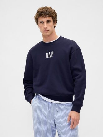 Felpa con logo NAP VintageSoft