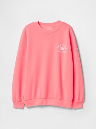 Felpa con logo NYC VintageSoft per bambini