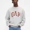 Felpa con logo oversize pesante Felpa con logo oversize pesante