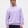 Felpa con logo oversize pesante Felpa con logo oversize pesante