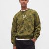 Felpa con logo oversize pesante Felpa con logo oversize pesante