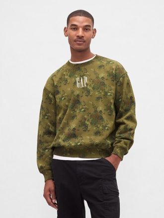 Felpa con logo oversize pesante