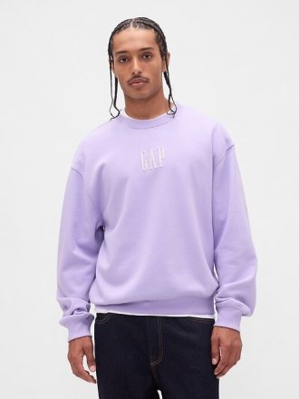 Felpa con logo oversize pesante