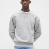 Felpa con logo oversize pesante Felpa con logo oversize pesante