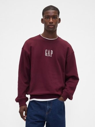 Felpa con logo oversize pesante