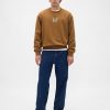 Felpa con logo oversize pesante Felpa con logo oversize pesante