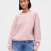 Felpa con logo oversize pesante Felpa con logo oversize pesante