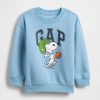 Felpa con logo Snoopy VintageSoft per neonati e bambini Felpa con logo Snoopy VintageSoft per neonati e bambini