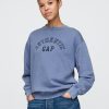 Felpa con logo VintageSoft Gap Felpa con logo VintageSoft Gap