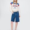 Felpa con logo VintageSoft Gap Felpa con logo VintageSoft Gap