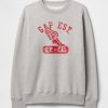 Felpa con logo VintageSoft Gap Felpa con logo VintageSoft Gap