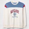 Felpa con logo VintageSoft Gap Felpa con logo VintageSoft Gap
