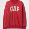 Felpa con logo VintageSoft Gap Felpa con logo VintageSoft Gap