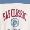 Felpa con logo VintageSoft Gap Felpa con logo VintageSoft Gap