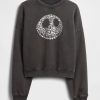 Felpa con teschio pesante The Nightmare Before Christmas di Tim Burton di Gap × Disney Felpa con teschio pesante The Nightmare Before Christmas di Tim Burton di Gap × Disney