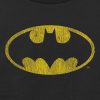 Felpa girocollo con logo vintage di Batman della DC Comics per bambini