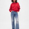 Felpa girocollo VintageSoft Wedge Felpa girocollo VintageSoft Wedge
