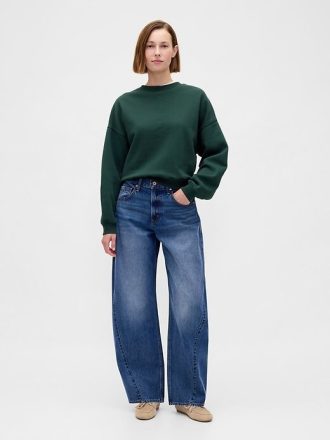 Felpa girocollo VintageSoft Wedge