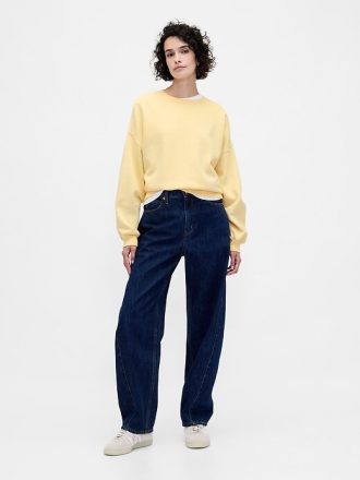 Felpa girocollo VintageSoft Wedge