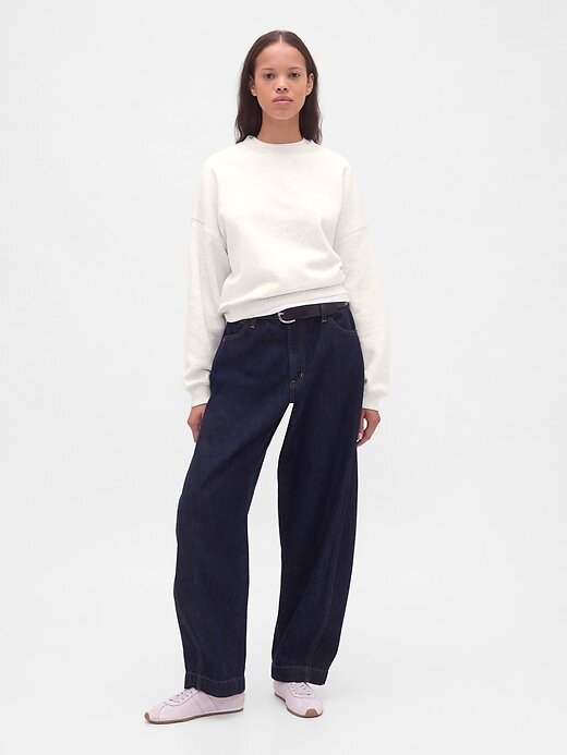 Felpa girocollo VintageSoft Wedge Felpa girocollo VintageSoft Wedge