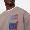 Felpa oversize con grafica Star Wars Felpa oversize con grafica Star Wars