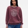 Felpa oversize con logo VintageSoft Felpa oversize con logo VintageSoft