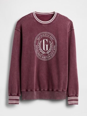 Felpa oversize con logo VintageSoft