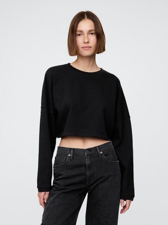 Felpa oversize in French Terry