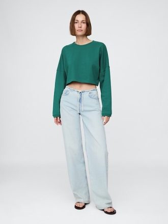 Felpa oversize in French Terry