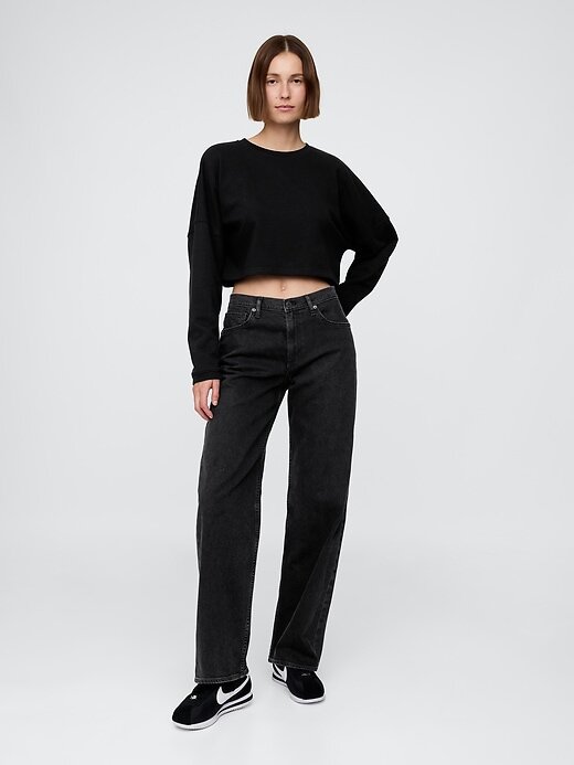 Felpa oversize in French Terry Felpa oversize in French Terry