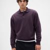 Felpa polo oversize pesante