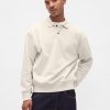 Felpa polo oversize pesante