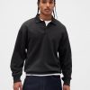 Felpa polo oversize pesante