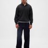 Felpa polo oversize pesante