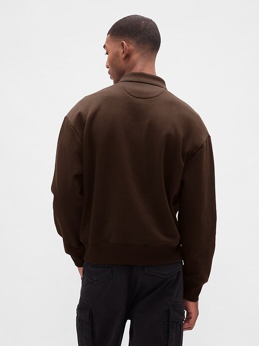 Felpa polo oversize pesante Felpa polo oversize pesante