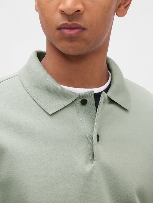 Felpa polo oversize pesante Felpa polo oversize pesante