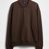 Felpa polo oversize pesante Felpa polo oversize pesante