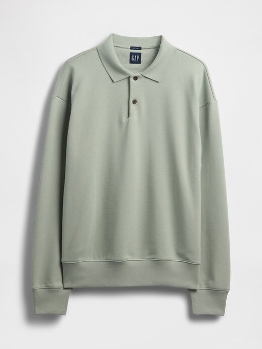 Felpa polo oversize pesante Felpa polo oversize pesante