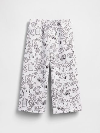 Gap × BÉIS Pantaloni della tuta vintage morbidi a forma cilindrica per neonati e bambini