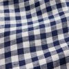 Gap × DÔEN Abito midi a quadretti 100% lino